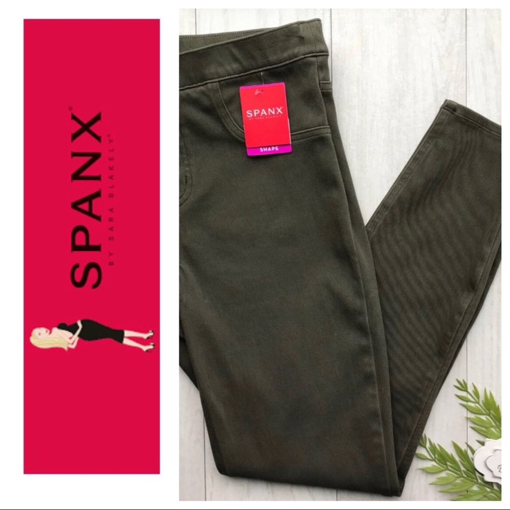 Spanx Plus size Jean-ish Jeggings 2X